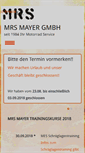 Mobile Screenshot of ktm-mayer.de